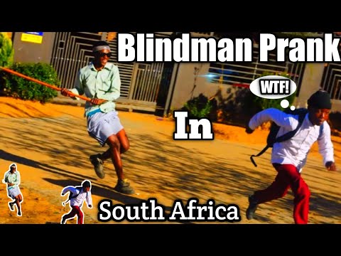 Blind Man Prank In South Africa