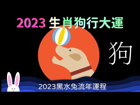 2023 生肖狗行大運 走正財運 事業騰達 黑水兔年流年運程 屬狗的運勢 財從天降 天合地合 貴人在旁 姻緣到來 難逢吉年