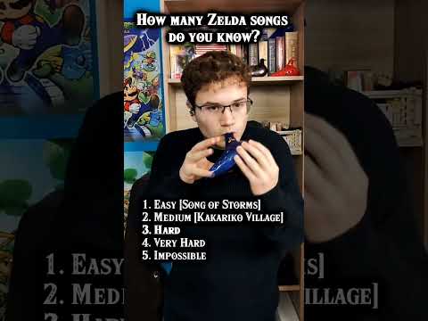 Do you know all these Zelda songs?! 🎶