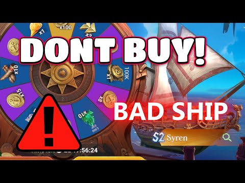 sea of conquest : Scam alert ! don't buy its trash ship