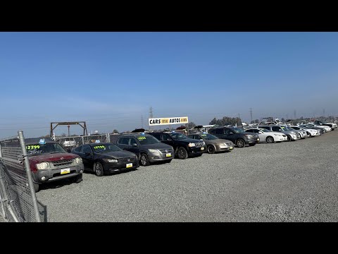 Project Cars for Sale at Picknpull Stockton California