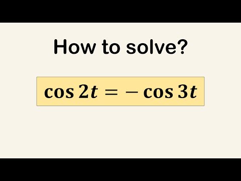 A nice equation cosine double and triple angles