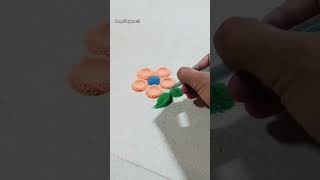 Satisfying rangoli❤️ easy and small rangoli. Rangoli for beginners #shorts #rangoli #ytshorts #art