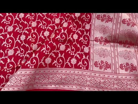 Banarasi Wedding Silk Saree | Best Quality