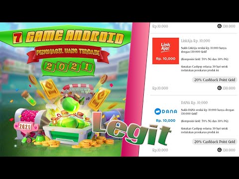 Legit ! 7 Game Android Penghasil Uang Terbaik 2021 | GAME PENGHASIL SALDO DANA