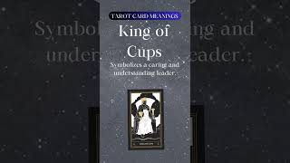 The King of Cups Tarot Card: Mastering Emotional Leadership | Tarot Talks Short #tarot #tarotreading