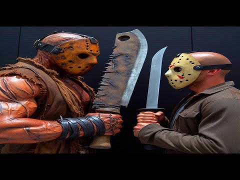 OMG‼️ Scariest Sound Ambience Real Jason Voorhees Vs Fake Jason the Human Preduel