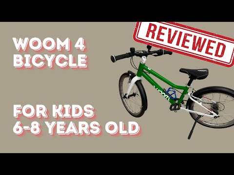 woom 4 Bicycle for Kids 6-8 Years Old - REVIEW