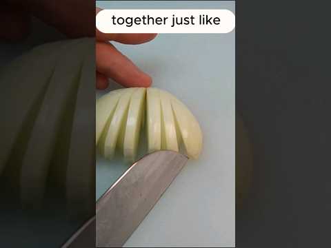 How To Dice An Onion #cooking #skills #onion