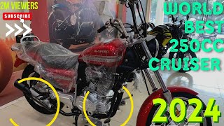 250 CC Cruiser Model 2023 In Pakistan -Features | Incredible Sound Exhaust #qjmotor250cruiser