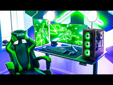 I Built My 11 Year Old Subscriber His Dream Gaming Setup!