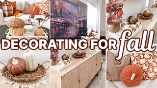 COZY FALL DECORATING IDEAS 🍂 GET YOUR HOME READY FOR FALL! | Fall Decor Home Styling