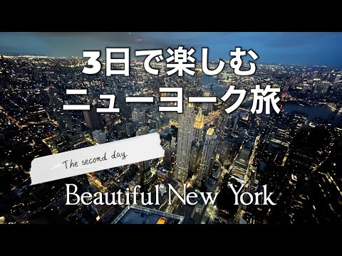 【ニューヨーク】マンハッタン南部をまわる｜9.11跡地｜MoMAへ行く｜初めての地下鉄 in NY｜マンハッタンとブルックリン橋の夜景