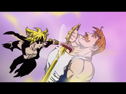 Seven Deadly Sins (Nanatsu No Taizai)- Meliodas Vs Escanor - Fan Made Animation -Flipaclip [trailer]