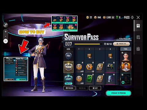 How To Buy Survivor Pass | How To Buy N Coins | How To Buy Premium Pass | NEW STATE MOBILE