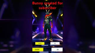 NEW BUNNY RING EVENT FREE FIRE #bunny shorts #shortsfeed #viralvideo #1millon #trendingshorts#viral