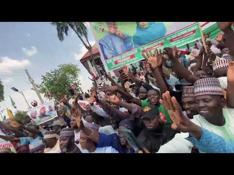 Atiku in Gombe State.