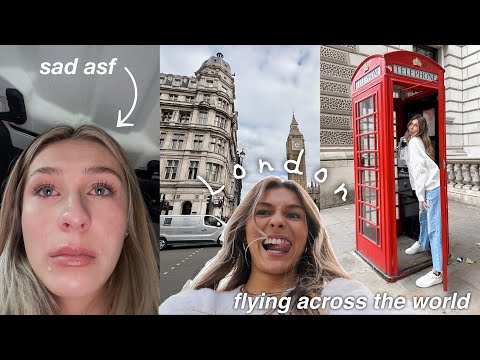 i got sad and booked a flight to europe | LONDON VLOG