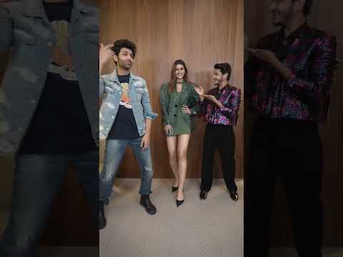 Jab Kartik Aaryan apne khud ke steps bhul gaye! #kartikaaryan #kritisanon #shehzada