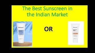 Reviewing two Indian sunscreens #sunscreen #reequil #sunscreenforoilyskin