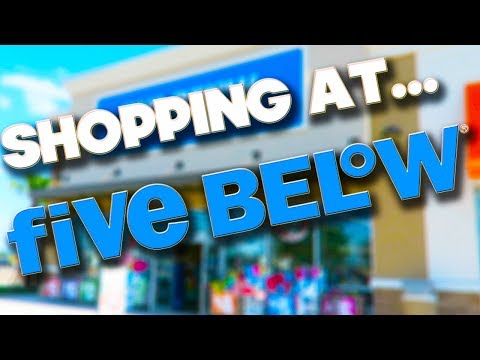 SHOPPING AT - FIVE BELOW - ORLANDO - FLORIDA