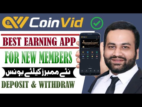 🔴 CoinVid Earning App For New Members 2024 || Full Guide || Earning App Today