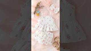 summer dress for baby #summer #summervibe #summershorts #fashion #babydres #summerfrocks #frocks