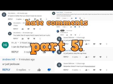 reading hate comments part 5