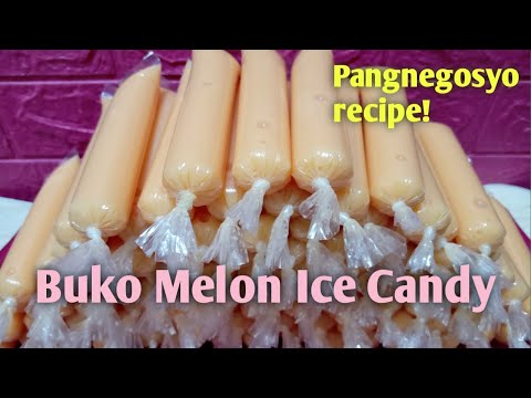 Buko Melon Ice Candy ll Soft Ice Candy for business