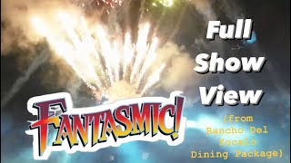 Disneyland Fantasmic Full Show + Bonus Holiday Fireworks (Rancho Del Zocalo Dining Package View)