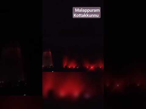 Music fountain#Light Show #Malappuram #kottakkunnu #lasershow