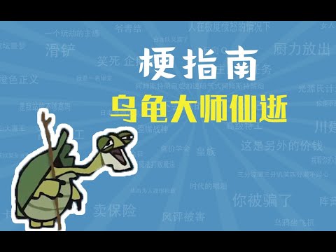 乌龟大师仙逝是什么梗【梗指南】