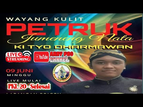 🔴LIVE MALAM INI PAGELARAN WAYANG KULIT DALANG KI TYO DHARMAWAN