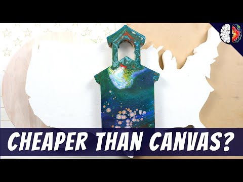 Canvases are too expensive! CHEAP thrift store alternatives.