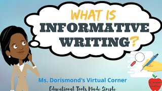 ✏️ What is Informative Writing? | Informational Writing for Kids | Nonfiction Writing