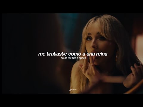 Sabrina Carpenter - Nonsense (Traducida al español) + Lyrics + Video oficial