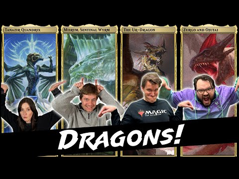 Here There Be DRAGONS! Ur-Dragon vs Zurgo & Ojutai vs Tanazir Quandrix vs Miirym - WPCS #138