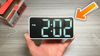 Dreamsky Compact Digital Alarm Clock (All White) - User Review