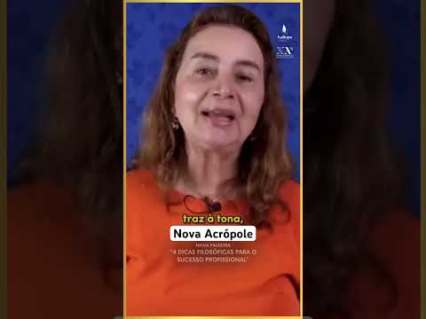 Prof. Lúcia Helena de Nova Acrópole #filosofia #novaacropolebrasil #novaacropole