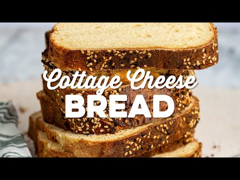 Easy & Delicious Cottage Cheese Bread | Supergolden Bakes