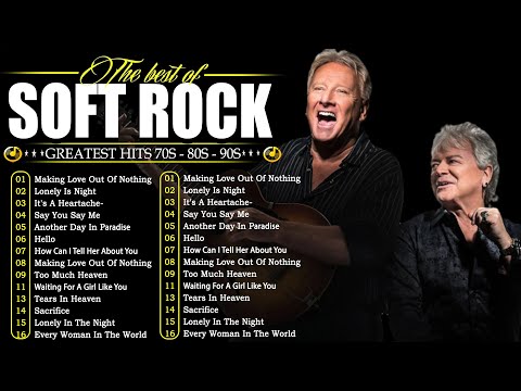 Air Supply, Lionel Richie, Rod Stewart, Michael Bolton 📀 Most Old Beautiful Soft Rock Love Songs