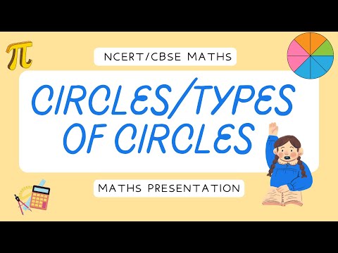 CIRCLES | Types of Circles: A Beginner's Guide to Circle Geometry | Types Of Circles