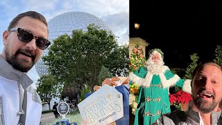 EPCOT Festival Of The Holidays At Disney World! | Trying Festive Foods, Crowd Levels & More!