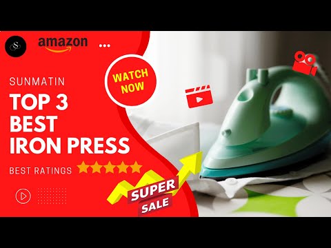 Top 3 Best Iron Press 2022 🔥 Best Ratings Reviews Steam Iron with Spray 💥 Best Iron Press @sunmatin1035