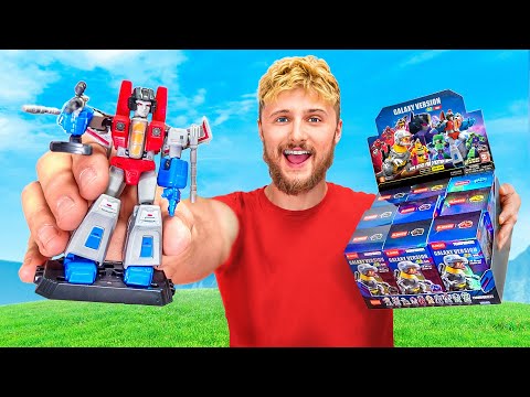 Unboxing a WHOLE CASE of BLOKEES TRANSFORMERS