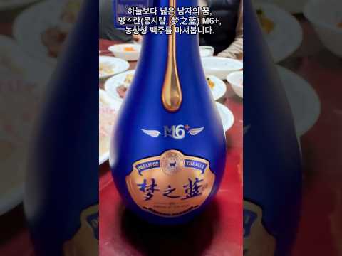 멍즈란(몽지람, 梦之蓝) M6+, 고량주 특이한 중국술, Mengziran M6+, Unique Chinese Liquor