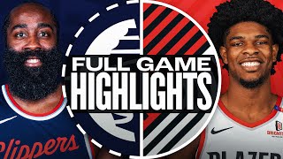 CLIPPERS at TRAIL BLAZERS | FULL GAME HIGHLIGHTS | January 16, 2025