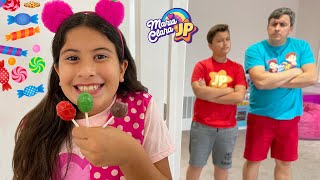 Maria Clara e JP Johny Johny Yes Papa em Português 👶 THE BEST Song for Children