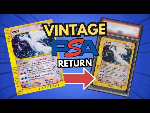 My First Vintage Pokémon PSA Return