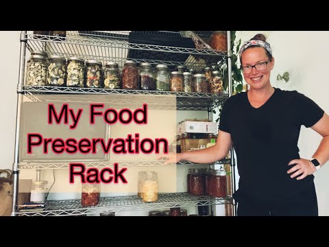 My August Canning Rack Tour | PNW Zone 8b